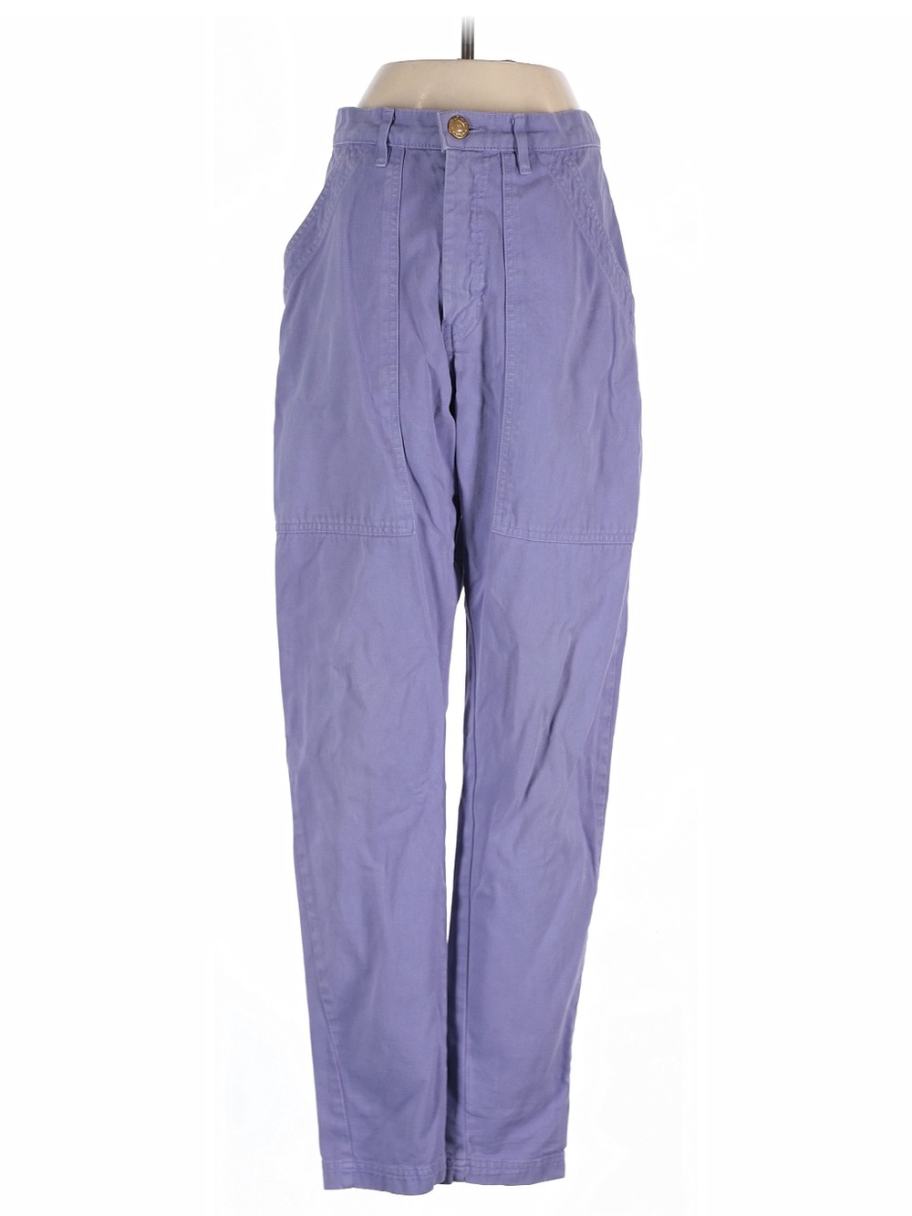 Big Bud Press Pencil Pants Lavender Purple 100% cotton Extra Small XS